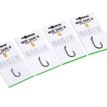 Korda Basix Wide Gape Barbless