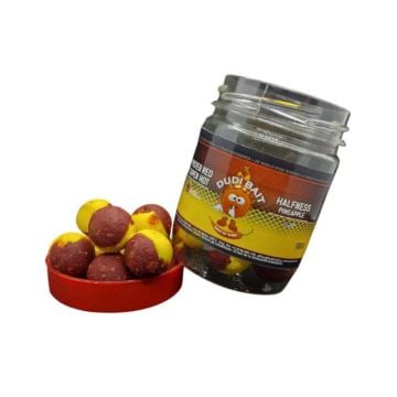 DUDI BAIT Mister Red Super Hot Pineapple Hookbait 14mm i 20mm balansirane boile za šaranski ribolov