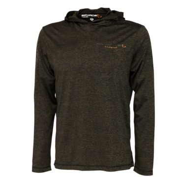 SAVAGE GEAR Fighter Stretch Hoodie Burnt Olive Melange