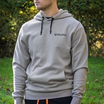 Guru Grey Lightweight Hoodie Majice za ribolov