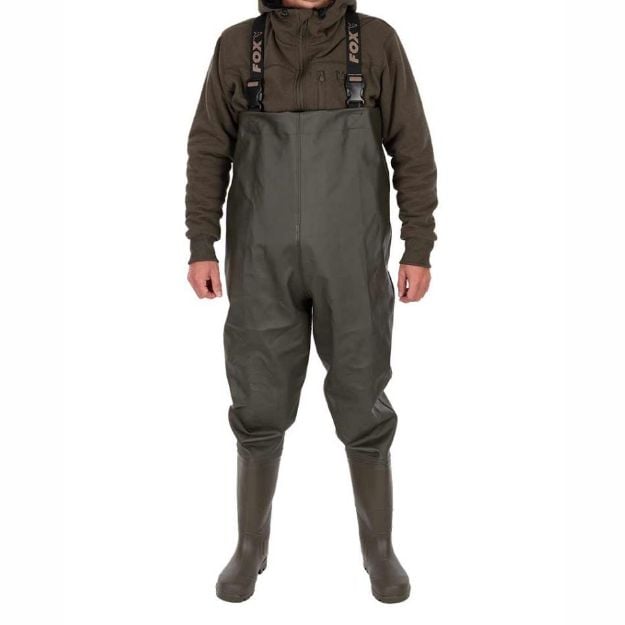 Fox Khaki HD Waders Čizme Hlače za ribolov ulazak u vodu 