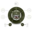 Delphin Ventilator Lampa Ventix