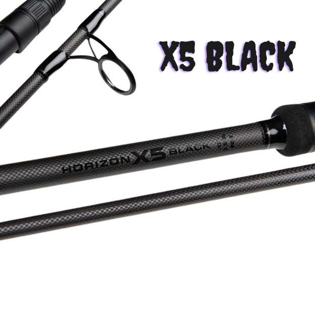Fox Horizon X5 Black Štapovi dvodijelni za šaranski ribolov