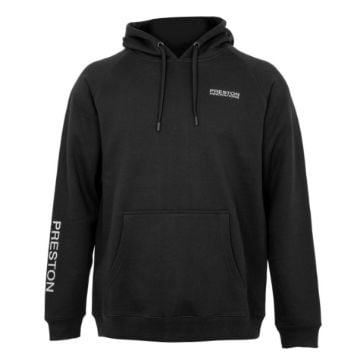Preston Black French Terry Hoodie majice sa kapuljačom za ribolov