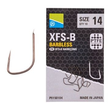 Preston XFS-B Udice Barbless udice za ribolov