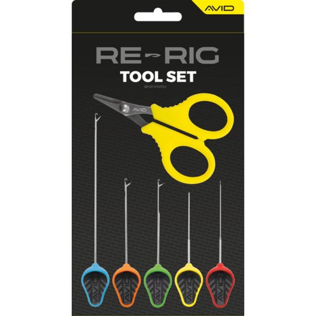 Avid Re Rig Tool Set  za ribolov igle svrdla škarice