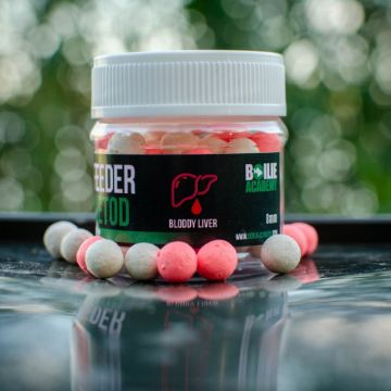 Boilie Academy Feeder Pop up Bloody Liver 8mm boile za feeder ribolov