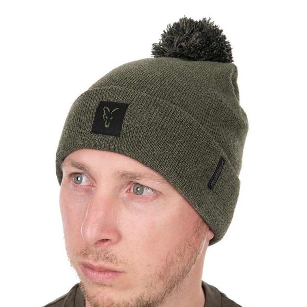 Fox Bobble Kapa Green Black zimska kapa za ribolov