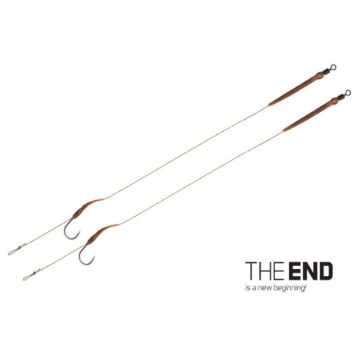 Delphin THE END Boilie rig 2pcs šaranski predvez za ribolov dlaka