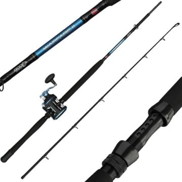 PENN Warfare II Level Wind Boat Combo 30 LW LH 2.10m 20-30lb set štap i rola za morski ribolov iz broda