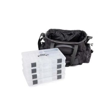 FOX RAGE Camo Voyager Medium Tackle Bag