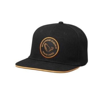 Savage Gear Badge flatbill black orange