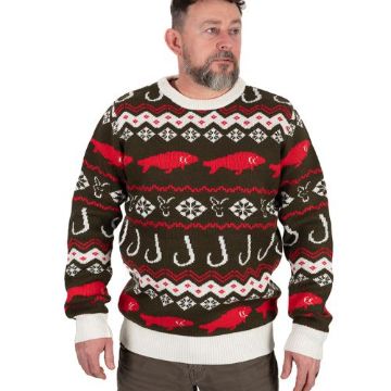 Fox Xmas Jumper vesta za ribolov božićna poklon