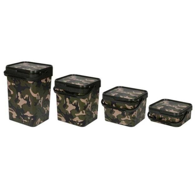 Fox Camo Buckets ribolovna kanta u camo dizajnu
