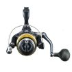Detalj Shimano Spheros SW A role s aluminijskom ručicom i vodootpornom kočnicom za ribolov na moru.