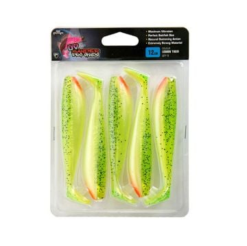 Fox Rage Zander Pro 10 cm Lemon Tiger set 5 silikonaca za ribolov smuđa i grgeča