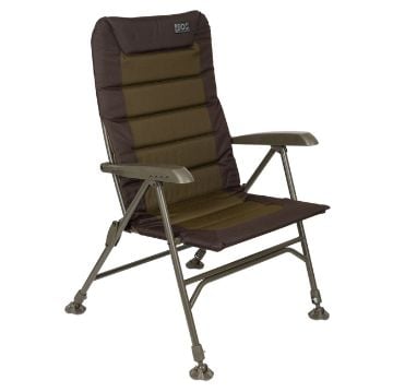 Fox EOS XL Chair ribolovna stolica s podesivim naslonom i širokim sjedištem uz jezero