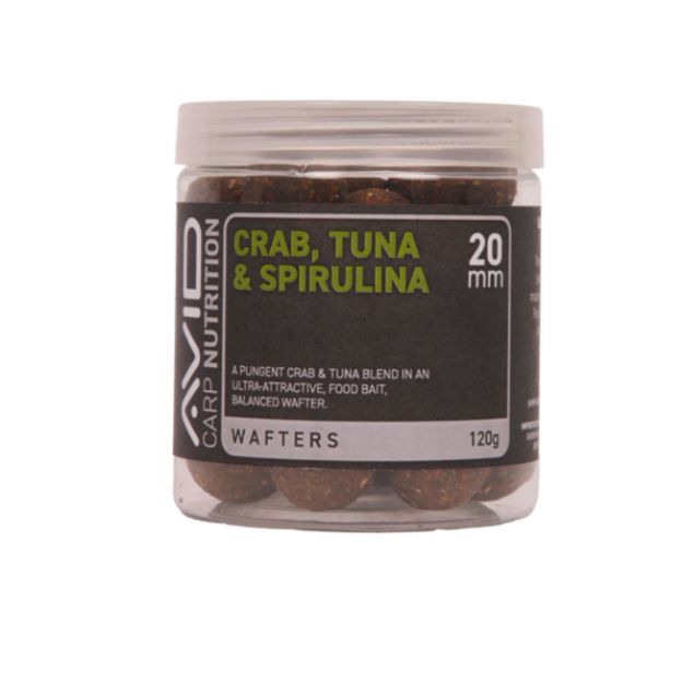 Avid Crab Tuna Spirulina wafteri 15mm i 20mm balansirani mamci za udicu za ribolov šarana i amura