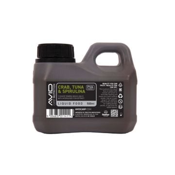 Avid Crab Tuna Spirulina Liquid Food 500ml tekuća hrana za primamu s aromom raka, tune i spiruline