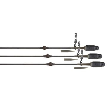 Fox Edges Tuff Tungsten Tubing Heli Clip Rigs gotove helikopter montaže s tungsten tubing navlakom
