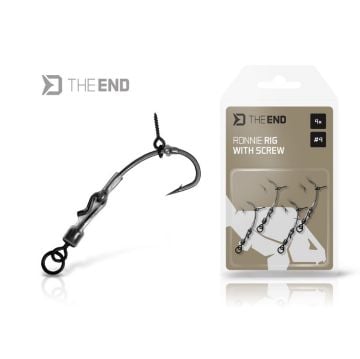 Delphin THE END Ronnie Rig bait screw gotovi šaranski rig veličina 4 i 6