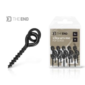 Delphin THE END POP Screw with Ring pop up svrdlo za Ronnie Rig i Chod Rig
