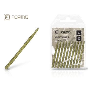 Delphin sCAMO GRAZZ Cut Anti Tangle Sleeve kamuflažna navlaka koja imitira stabljiku vodenog bilja
