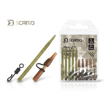Delphin sCAMO HeavyC + QuickS + Tube Set komplet za izradu šaranskih rigova