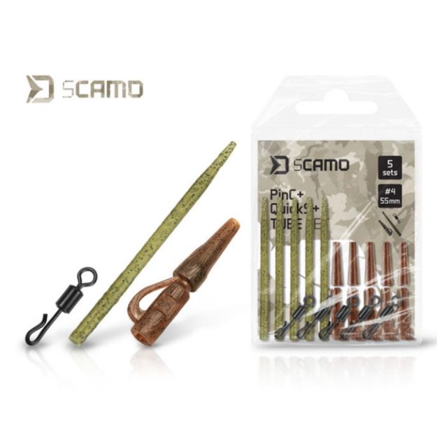 Delphin sCAMO PinC + QuickS + Tube Set komplet za izradu šaranskih rigova