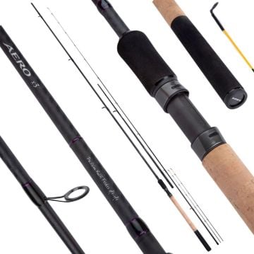Shimano Aero X3 Distance Feeder štap s Full Carbon blankom, SeaGuide vodilicama i Cork/EVA ručkom