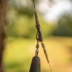 Detalj Avid FleckTone lead clip seta s QC swivelima i anti-tangle rukavcima