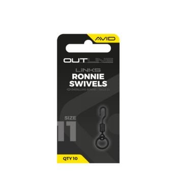 Avid Outline Ronnie Swivels size 11 anti-glare vrtilice za Ronnie rig
