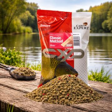 Carp Expert Smart Classic Method Groundbait 800g – prihrana za method feeder ribolov
