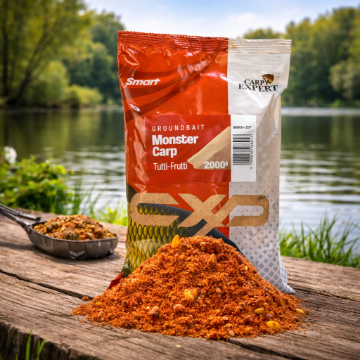 Carp Expert Smart Groundbait Monster Carp 1kg – šaranska prihrana za method feeder ribolov uz jezero