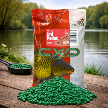 Carp Expert Smart Uni Pellet 3mm 800g peleti za method i feeder ribolov garlic