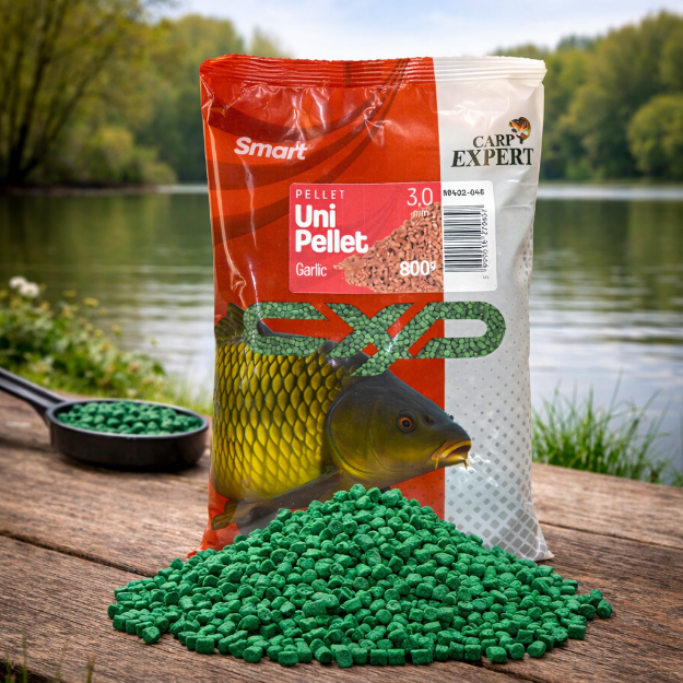 Carp Expert Smart Uni Pellet 3mm 800g peleti za method i feeder ribolov garlic