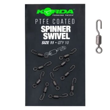 KORDA Spinner Swivel PTFE XX No.11 vrtilica za spinner rig