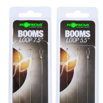KORDA Boom Loops 25lb fluorocarbon hooklink
