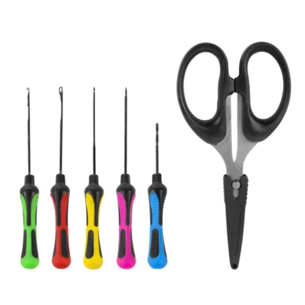 Korum Baiting Tool and Scissor Set ribolovni alat za pripremu mamaca
