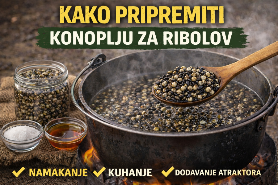 Kako pripremiti konoplju za ribolov – vodič za kuhanje i namakanje