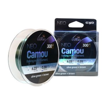 Carp Expert NEO Camou Olive Green Brown 300m najlon