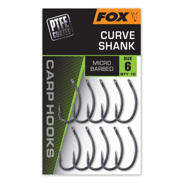 fox curve shank udice standard