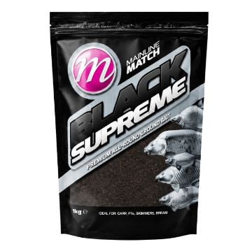 Mainline Black Supreme 1kg prihrana za feeder i method feeder ribolov