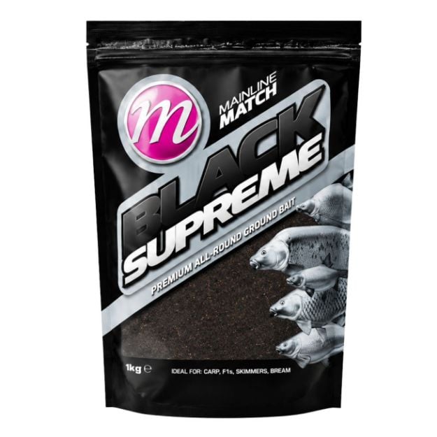 Mainline Black Supreme 1kg prihrana za feeder i method feeder ribolov