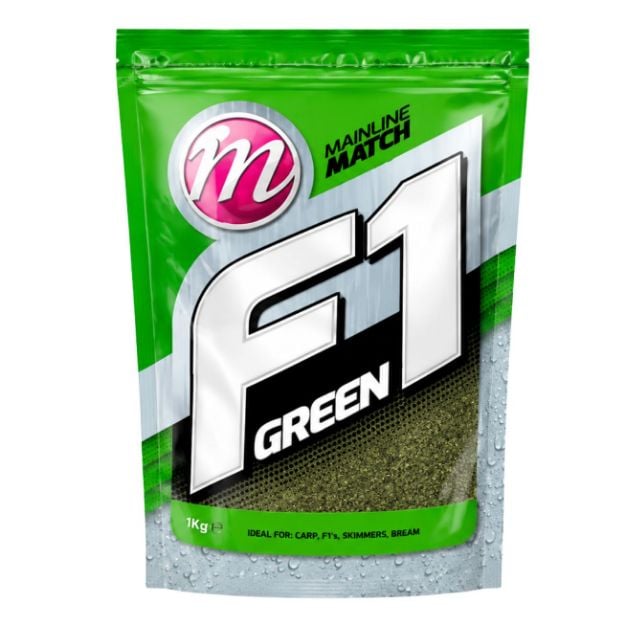 Mainline F1 Green 1kg feeder i method feeder prihrana za ribolov