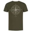 Detalj Korda Compass Tee Dark Olive ribolovne majice