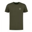 Korda Compass Tee Dark Olive kratka majica za ribolov prednja strana