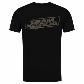 Korda TK Digi Kamo Tee Black kratka majica za ribolov