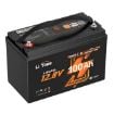 LiTime Marine Smart LiFePO4 12V 100Ah Bluetooth baterija za trolling motore i marine sustave