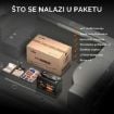 LiTime Marine Smart 12V 100Ah LiFePO4 akumulator priključci i gornji dio baterije